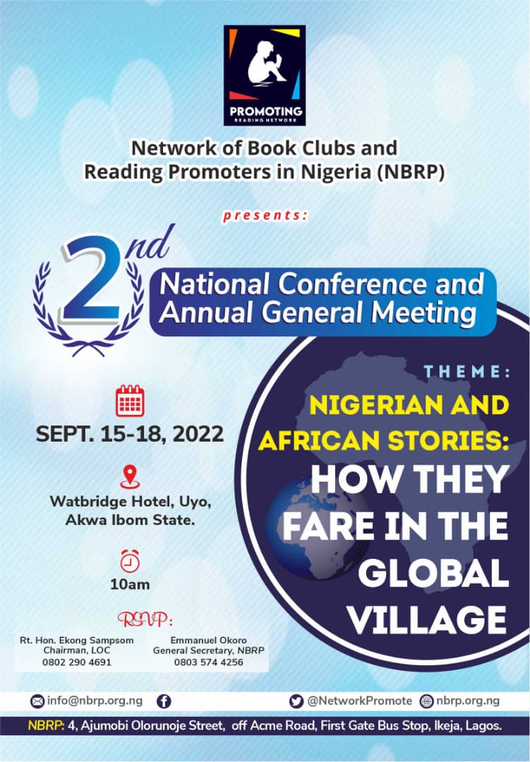 2nd National Book Clubs Conference hold in Uyo next month